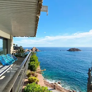 Magnificent At The Sea Front Of , Tossa de Mar Spain